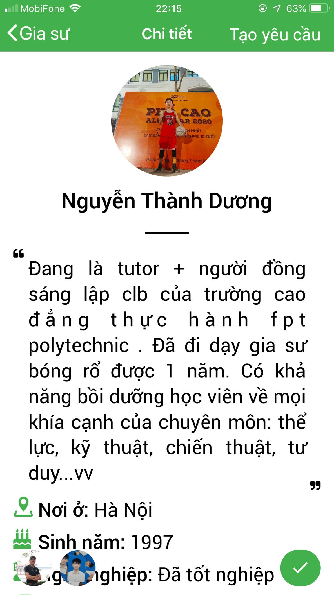 App Daykemtainha.vn bóng rổ